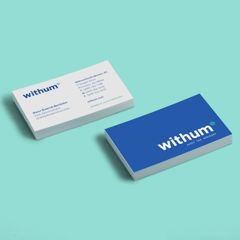 Withum Business Cards