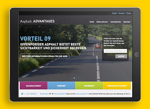 AsphaltAdvantages.com now available as a Multi-Lingual Website!